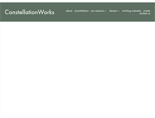 Tablet Screenshot of constellationworks.com